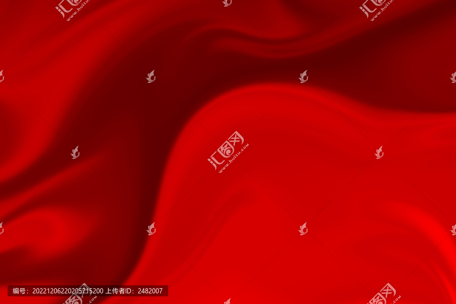 紅色絲綢