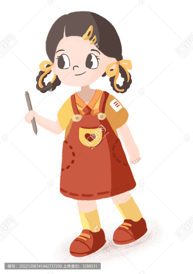 卡通女孩