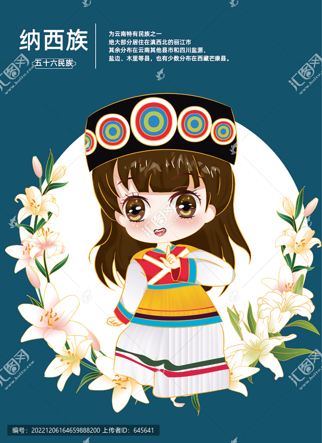 Q版納西族