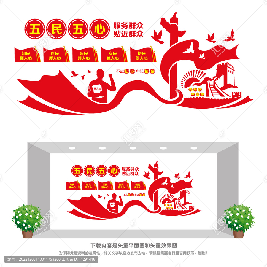 五民五心為民服務(wù)