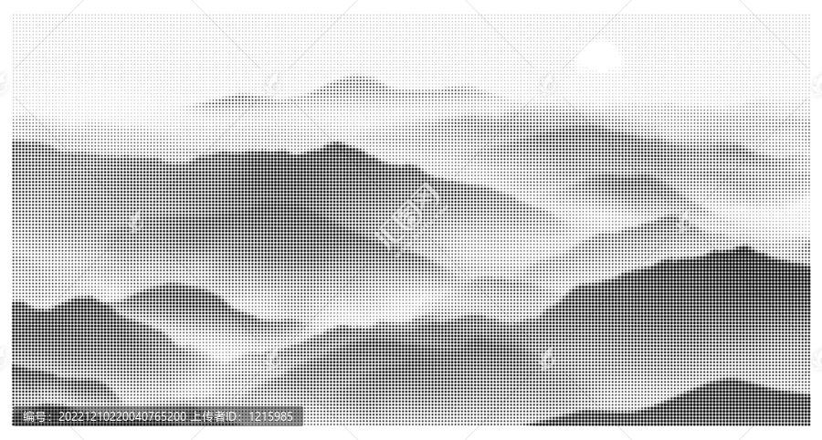 圓點新中式山水