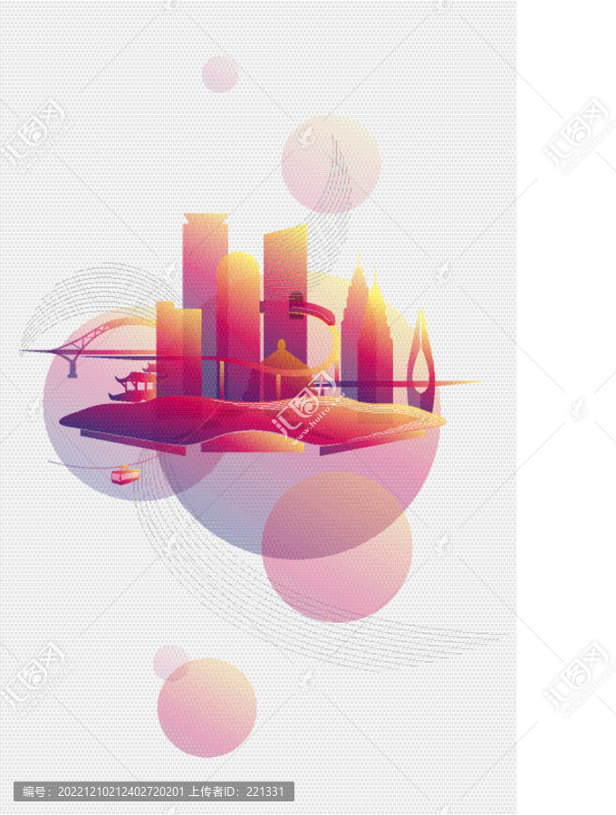 重慶城市剪影