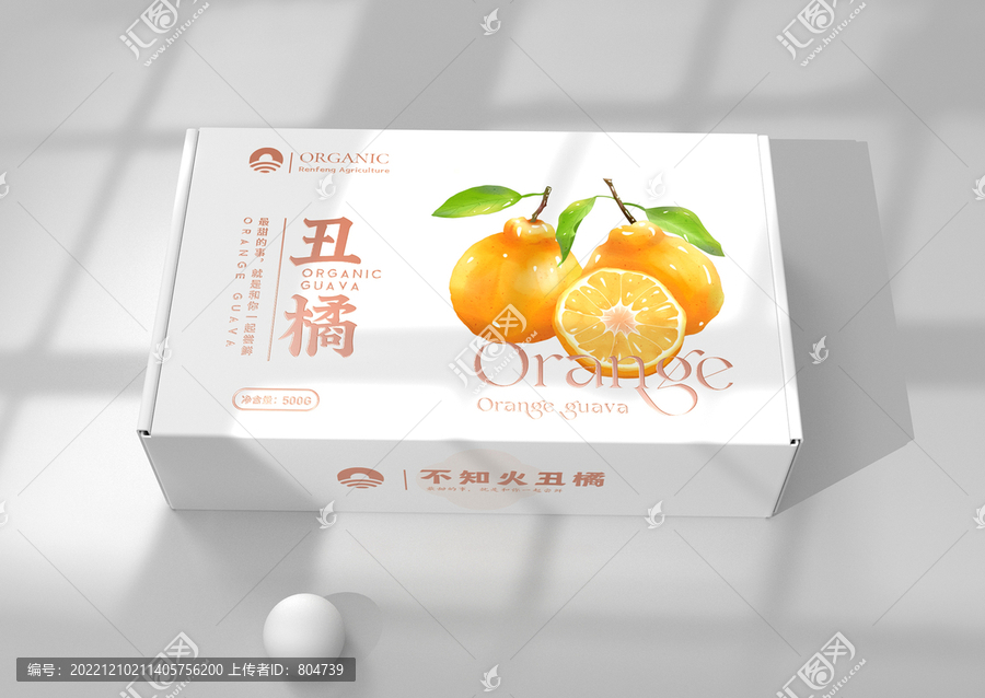 高端丑橘包裝設計