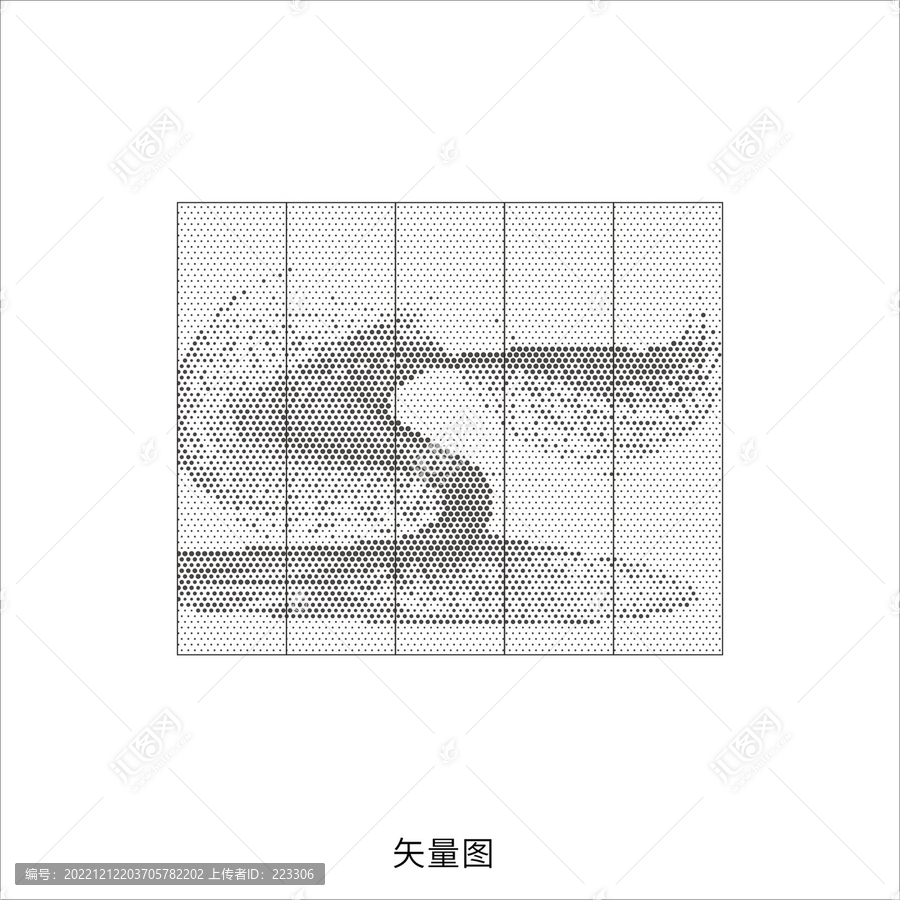 镂空隔断图案