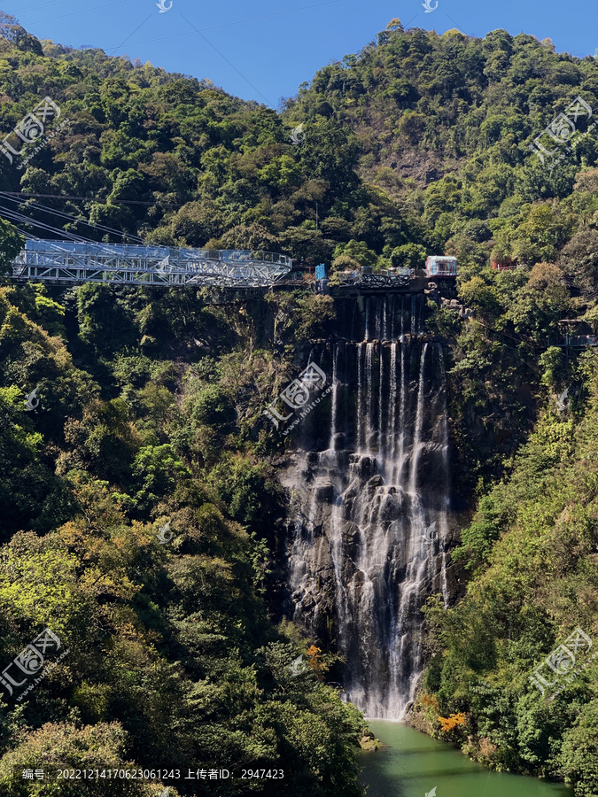 广东清远古龙峡山水景观