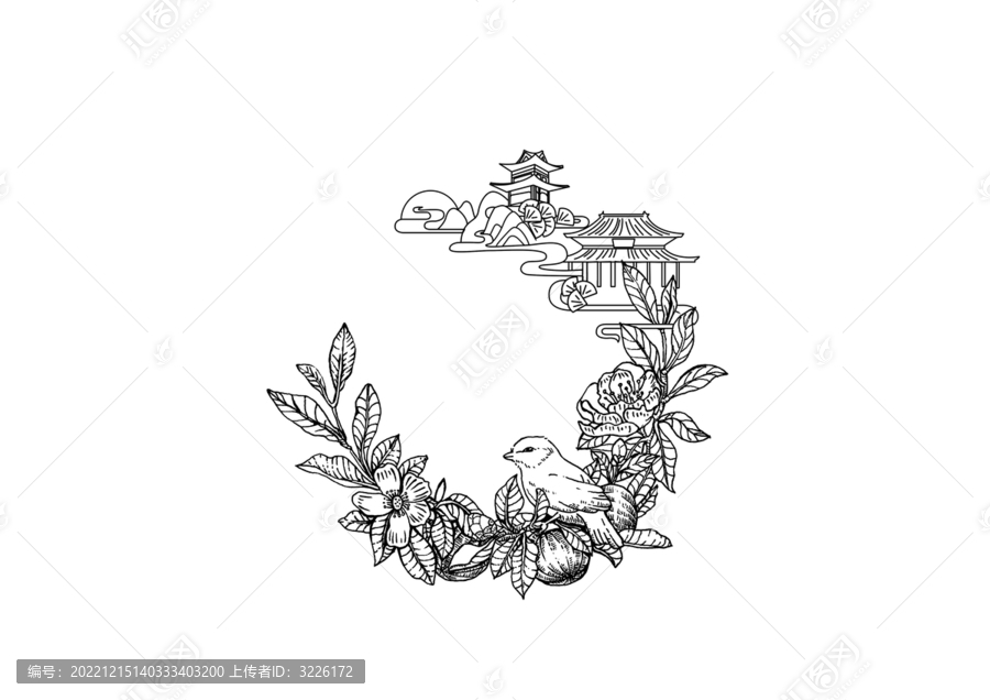 茶樹與山雀