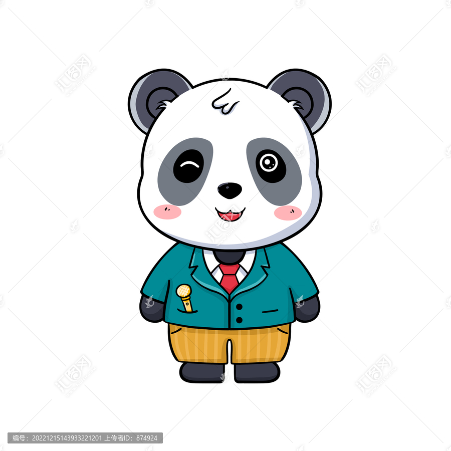 熊貓卡通吉祥物設(shè)計(jì)