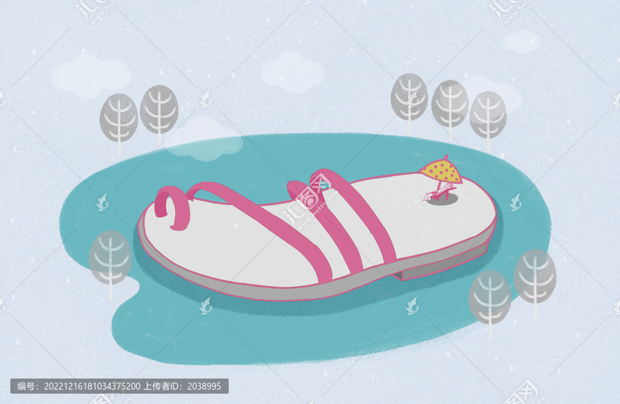 夏日拖鞋