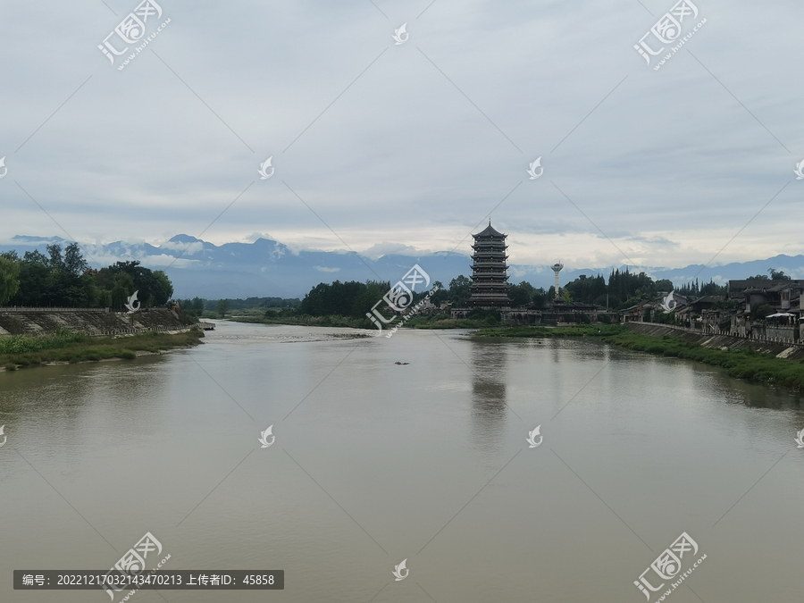 四川元通古镇风景