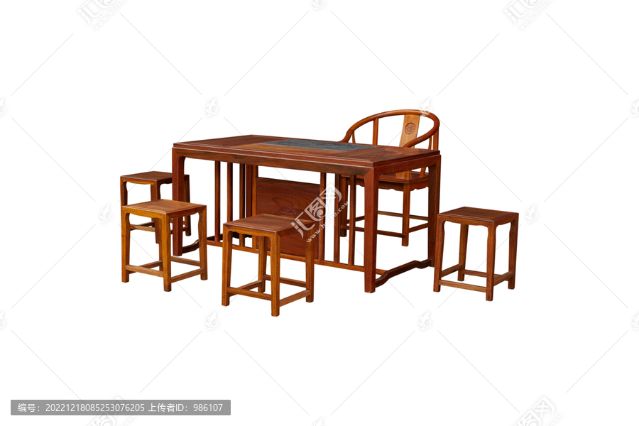 中式桌椅