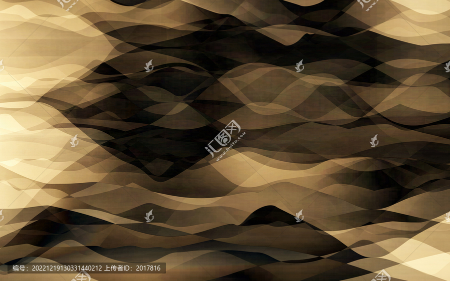 質(zhì)感歐式線條山水