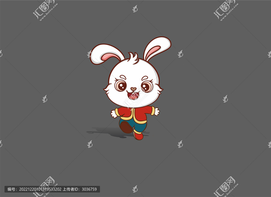 卡通兔子