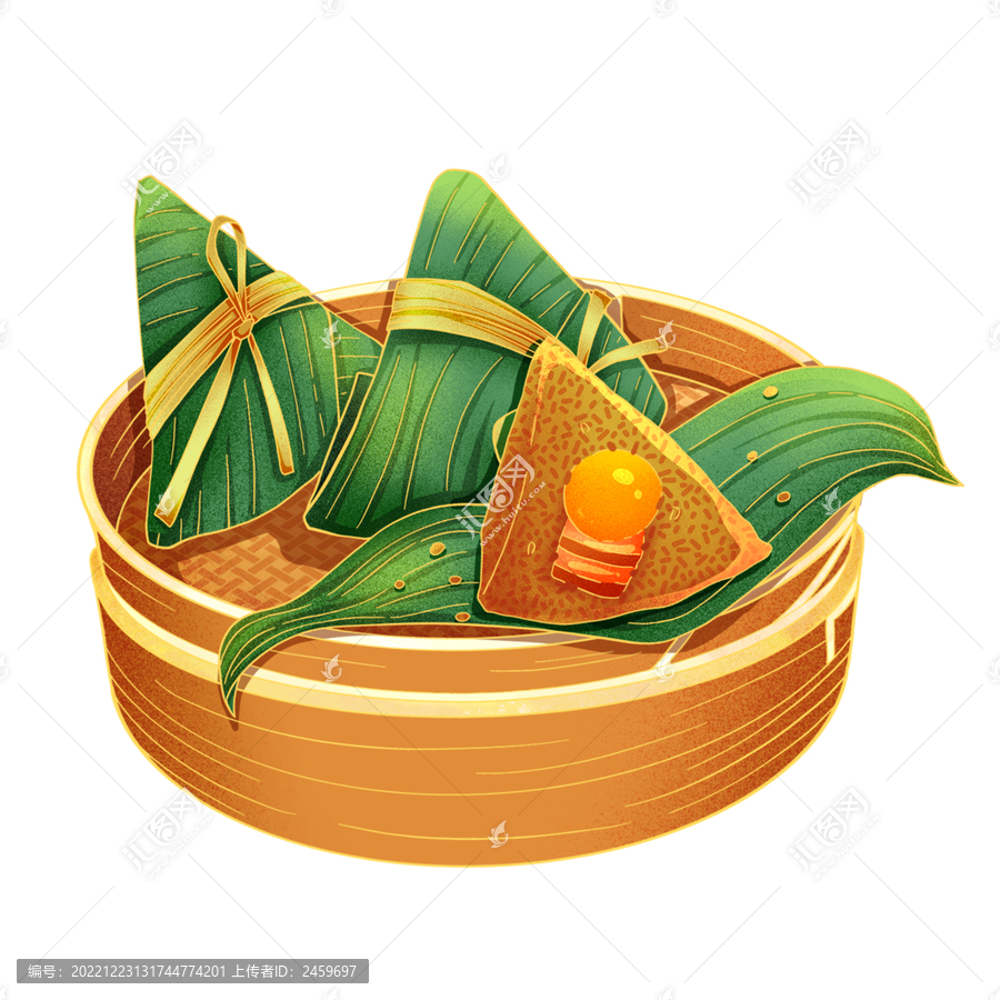 端午節(jié)一籠粽子