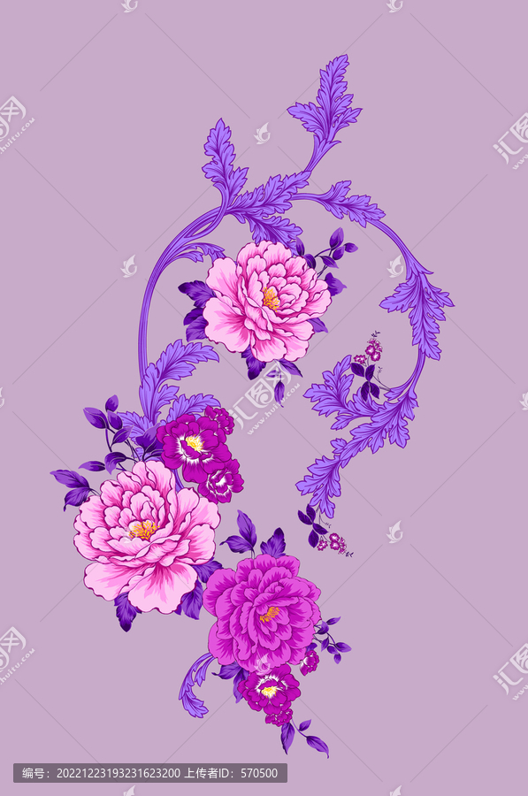 花卉紋樣