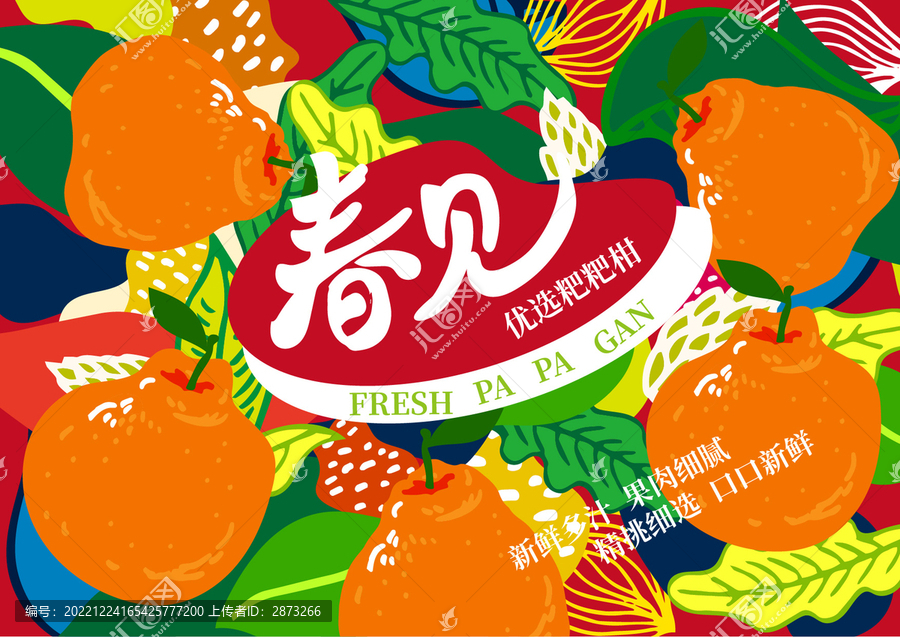 春見粑粑柑水果包裝