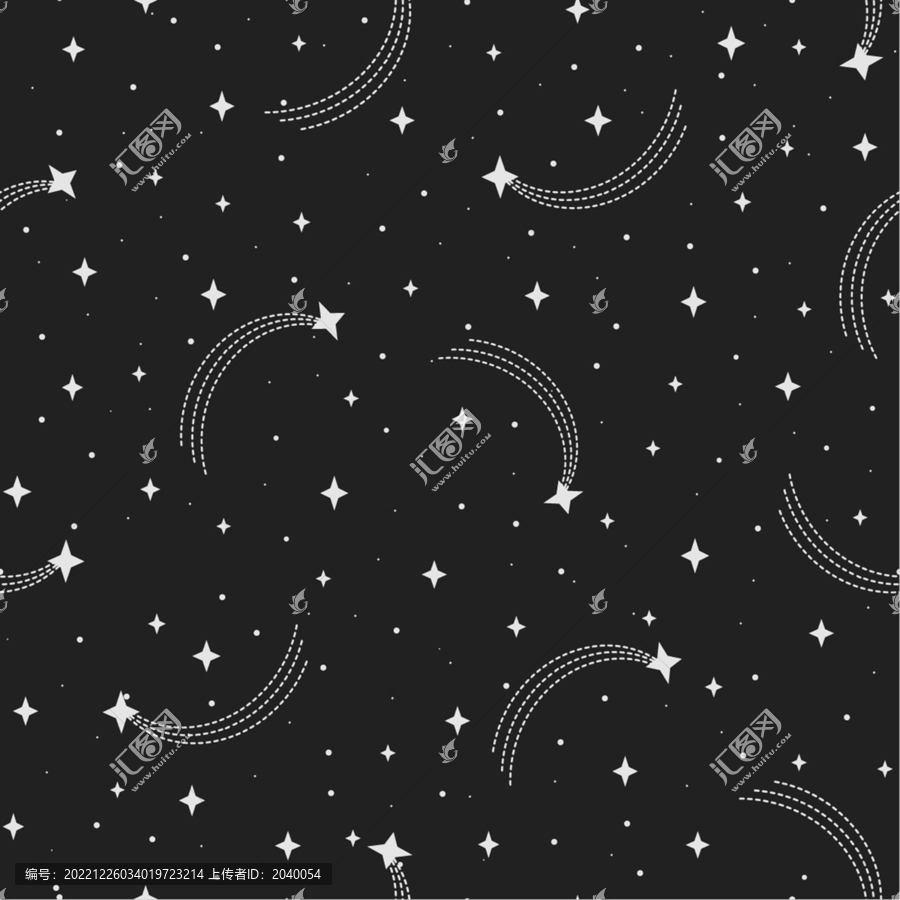 星辰抽象流星雨