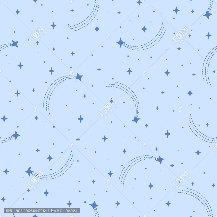 抽象背景星辰流星雨