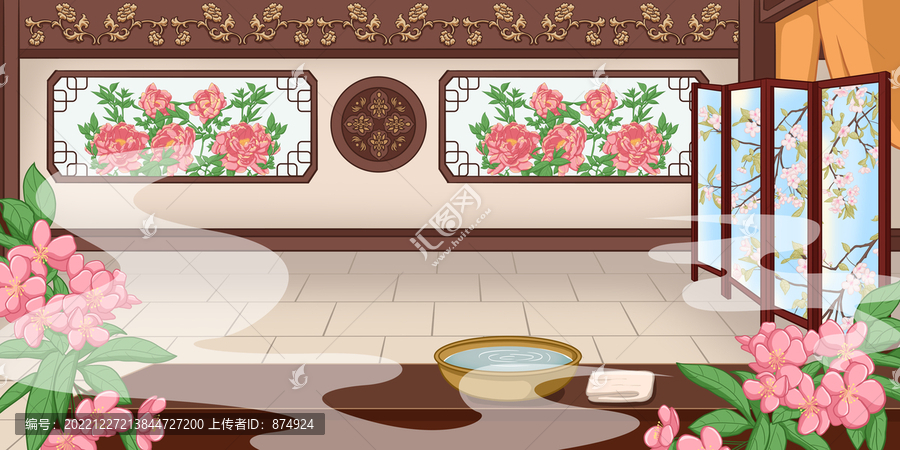古風場景插畫