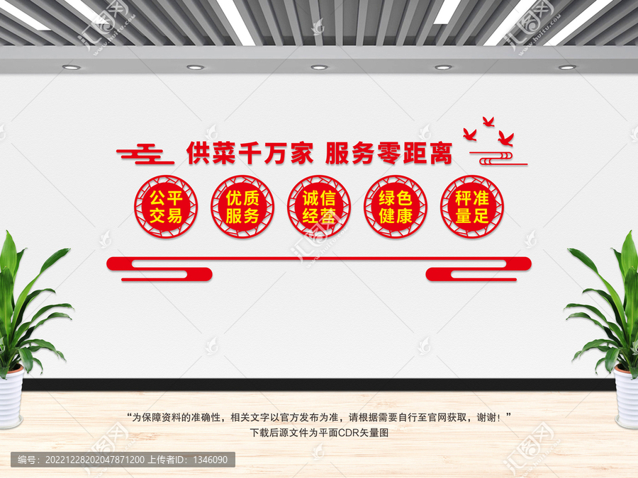 菜市場(chǎng)文化墻