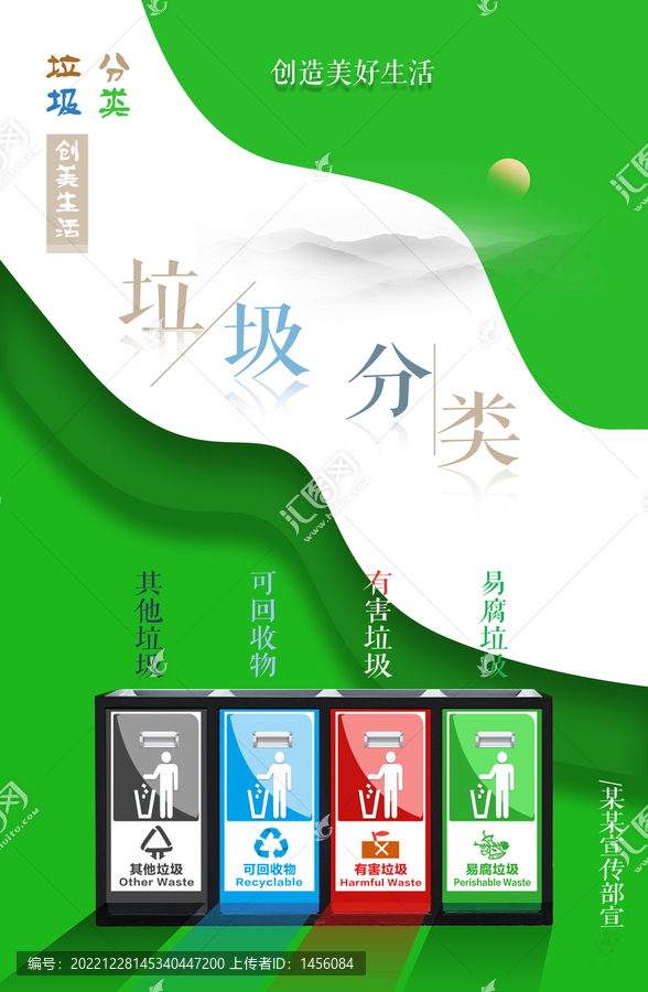 垃圾分類宣傳海報(bào)