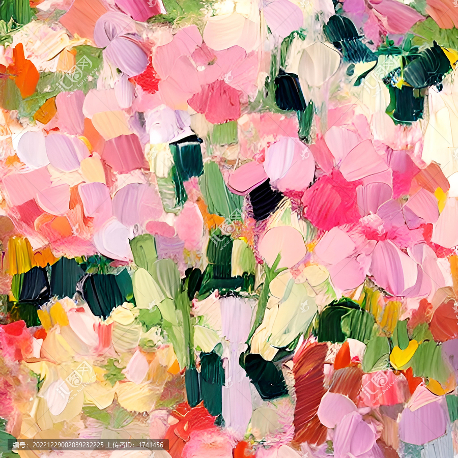 油畫花卉