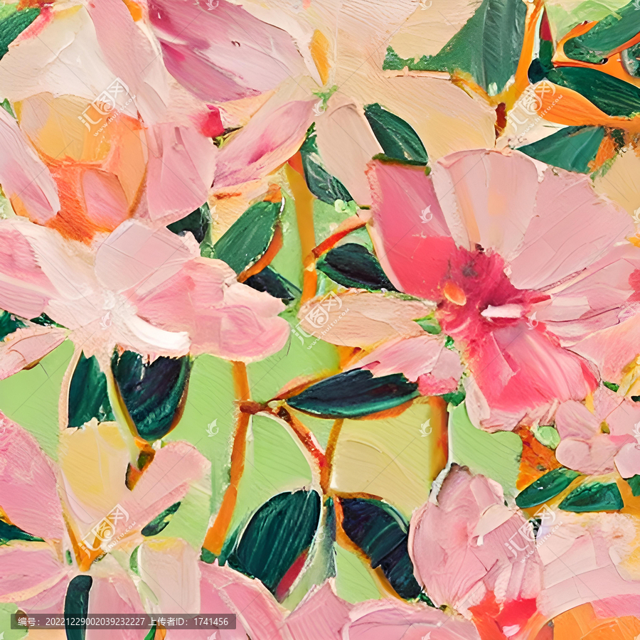 油畫花卉