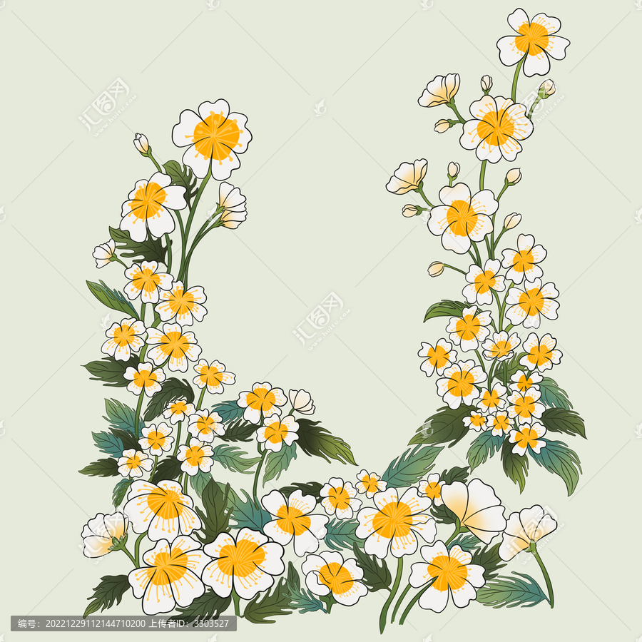 白池花