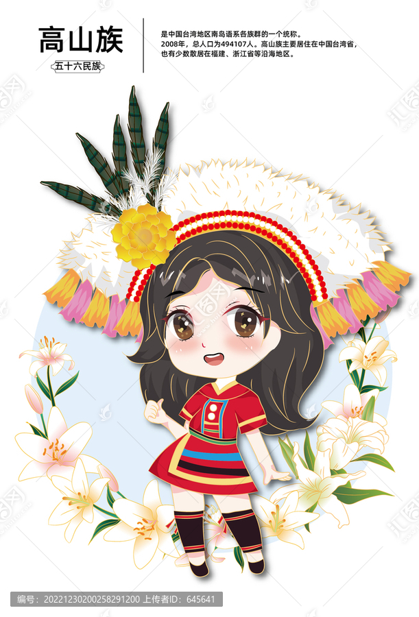 Q版高山族