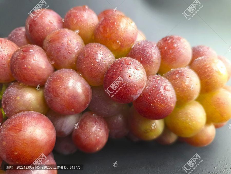 成熟红提葡萄