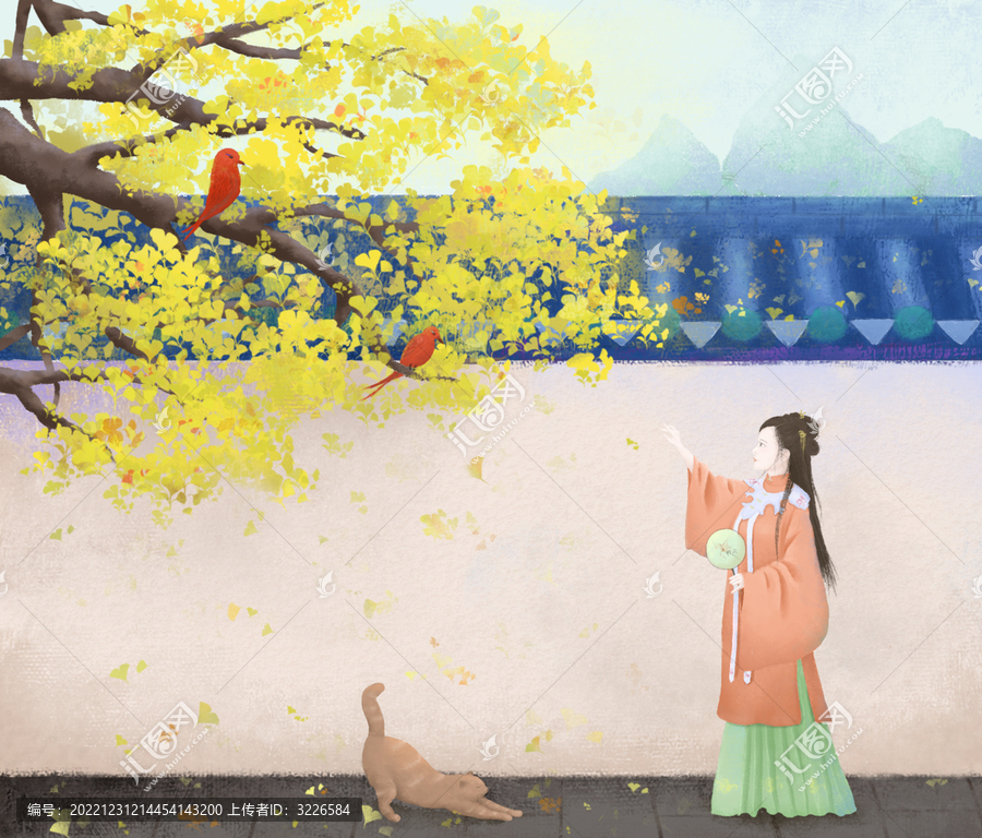 銀杏樹下封面插圖