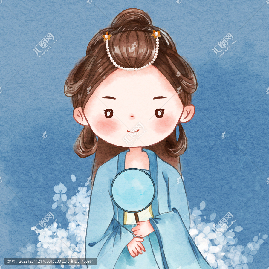 可愛古風頭像