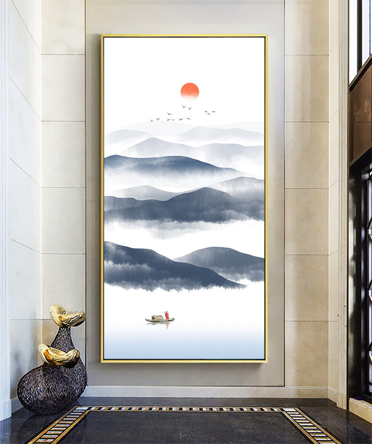 水墨山水畫