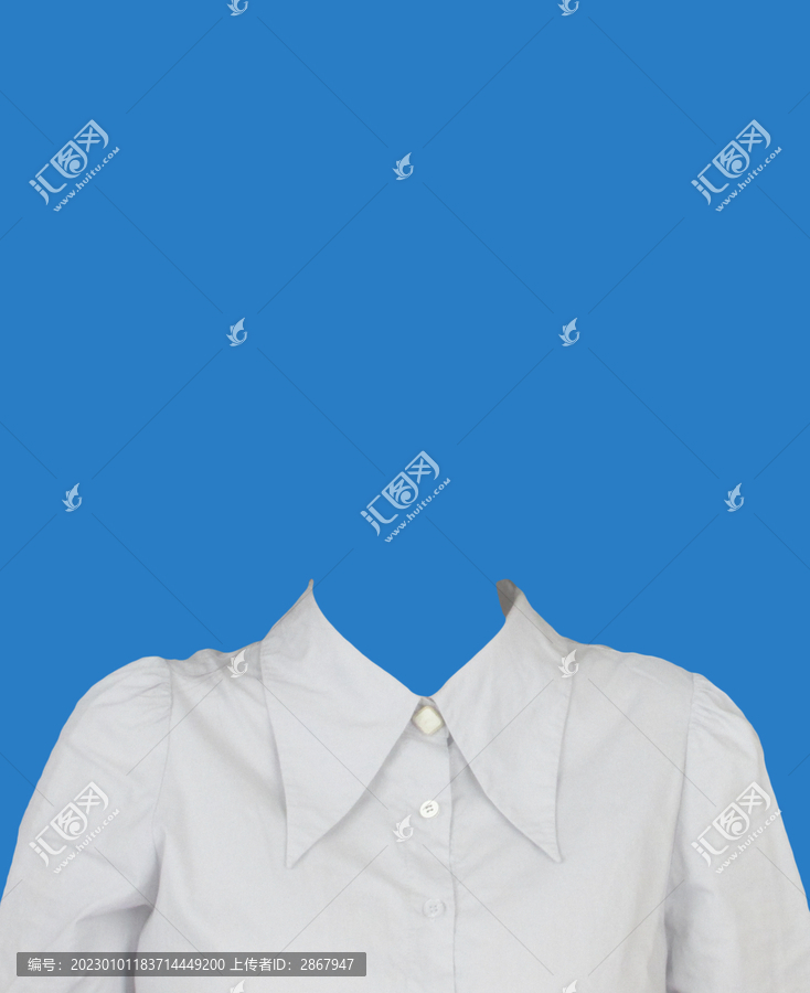 白色襯衫證件照