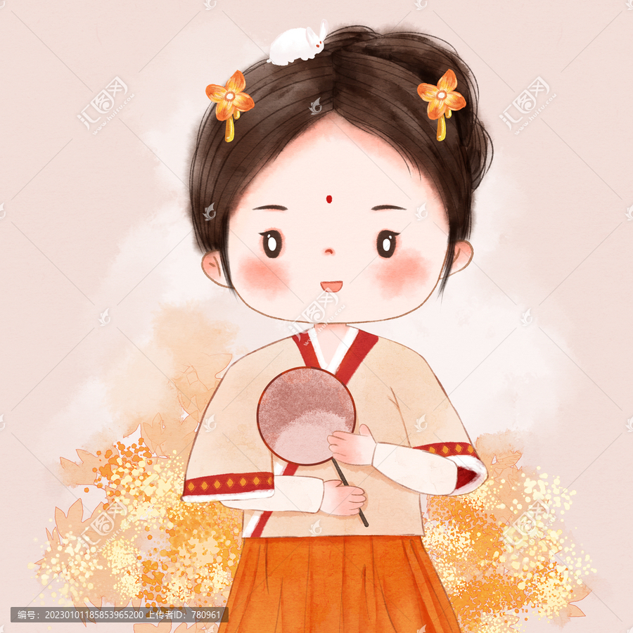 可愛古風頭像