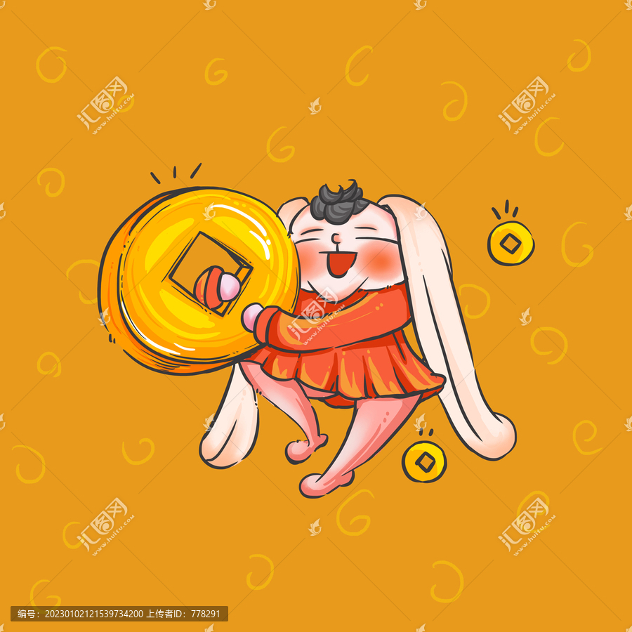 財(cái)神兔