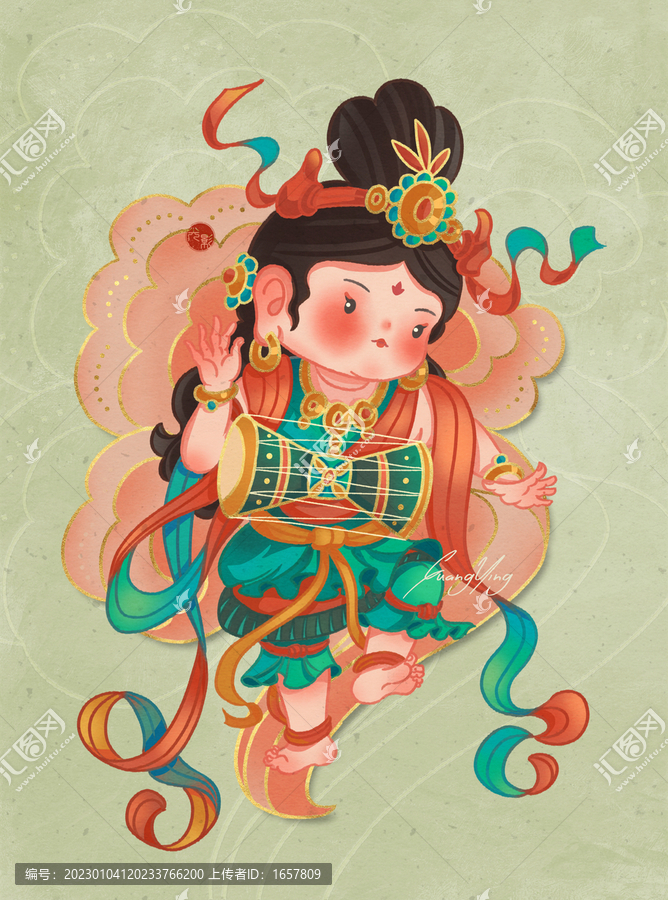 敦煌插畫