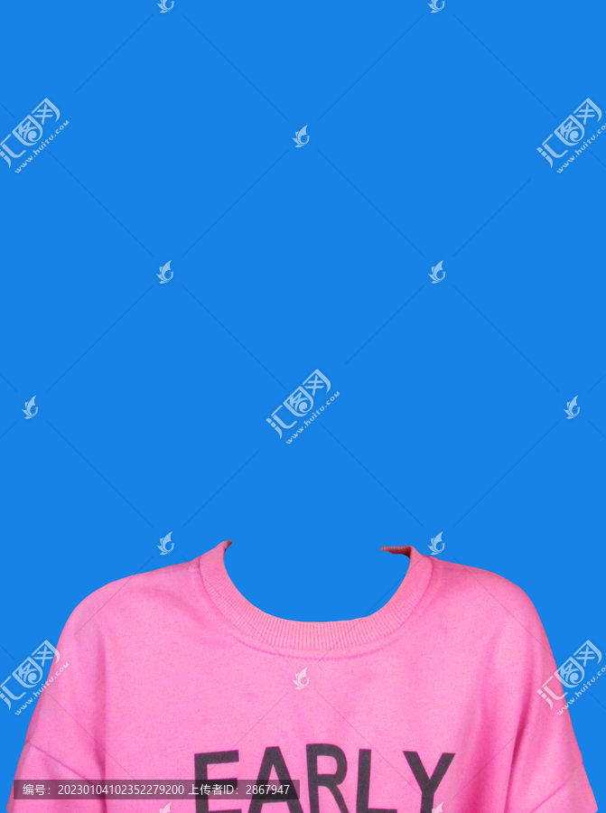 圓領(lǐng)毛衣證件照