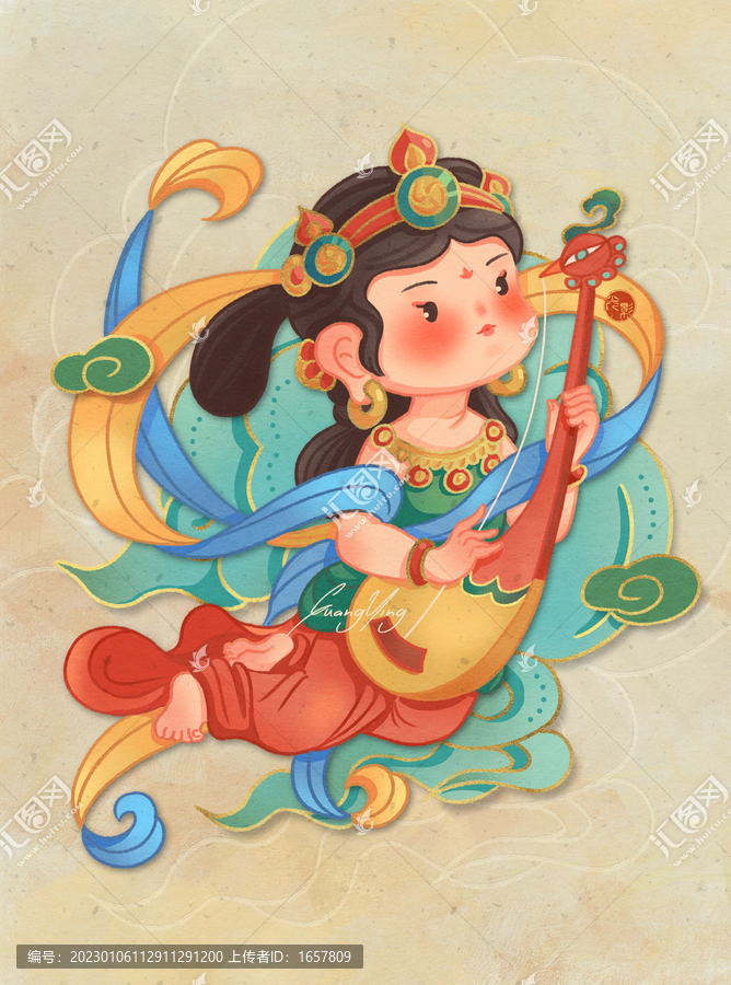 敦煌插畫(huà)