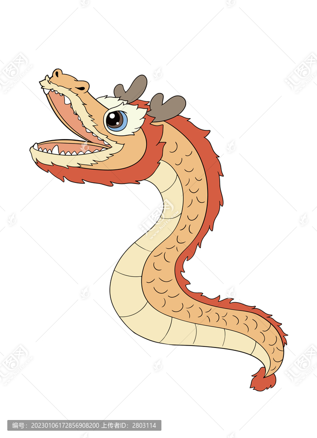 卡通龍