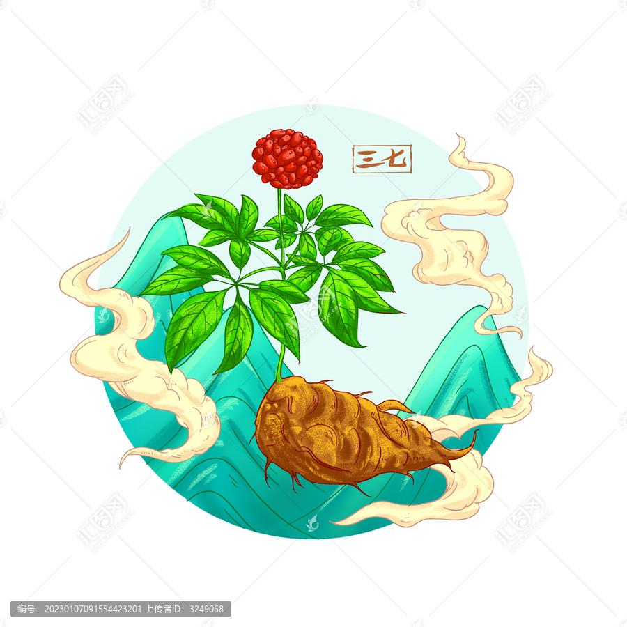 三七插畫