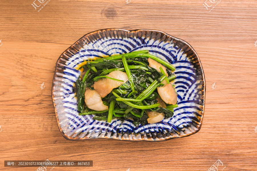 日式炒菠菜