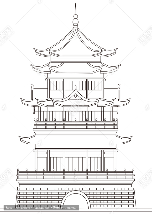 樓勾線