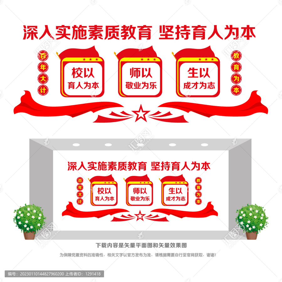 實(shí)施素質(zhì)教育宣傳