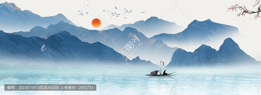 創(chuàng)意水墨中國(guó)風(fēng)海報(bào)