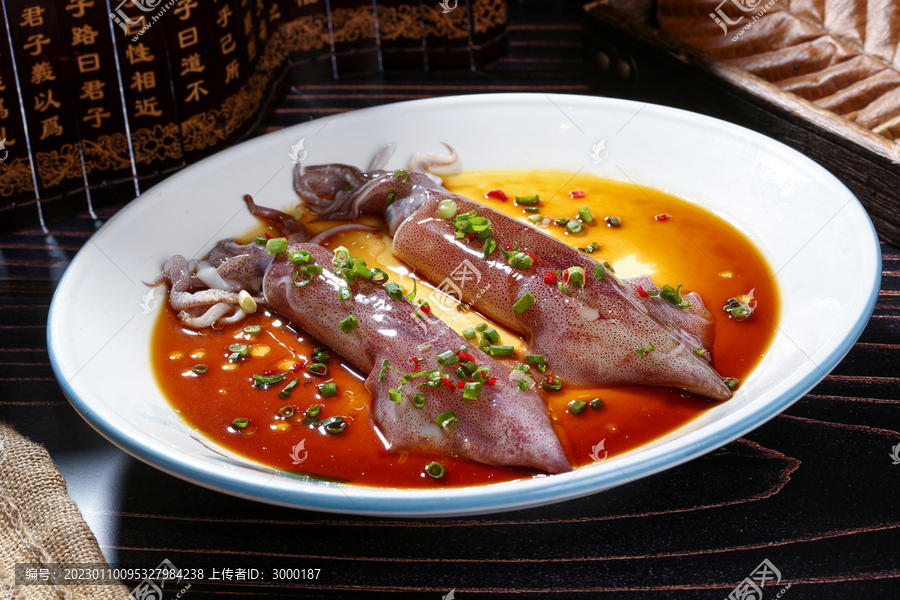魷魚蒸蛋