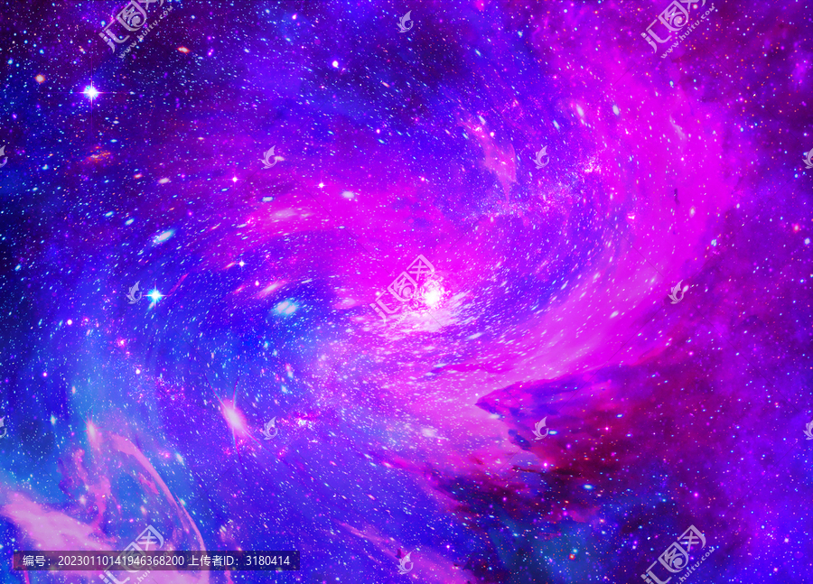 紫色星空