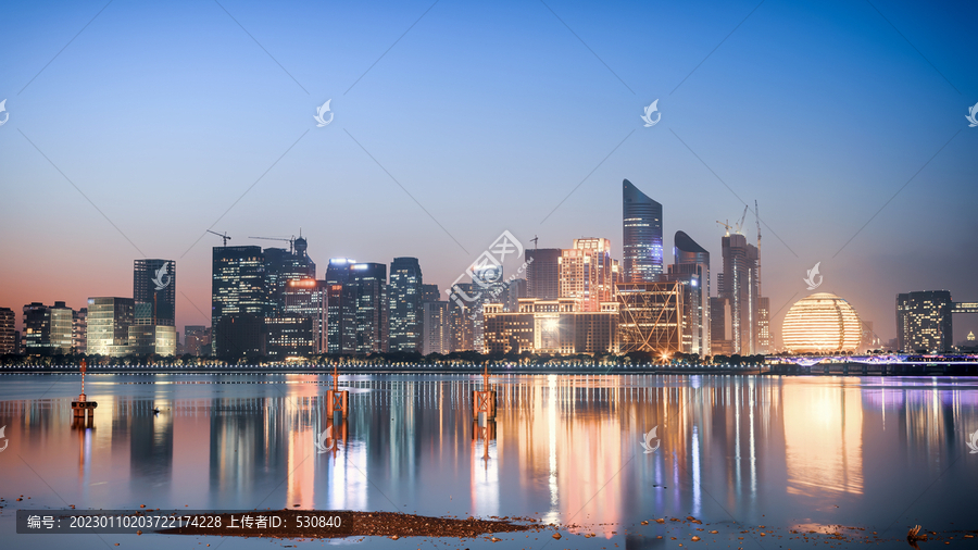 杭州CBD夜景