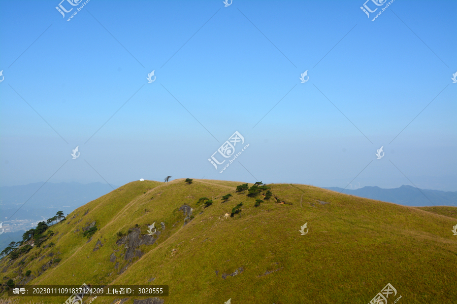 武功山顶峰