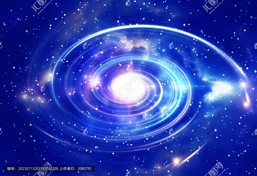 高清藍色星空