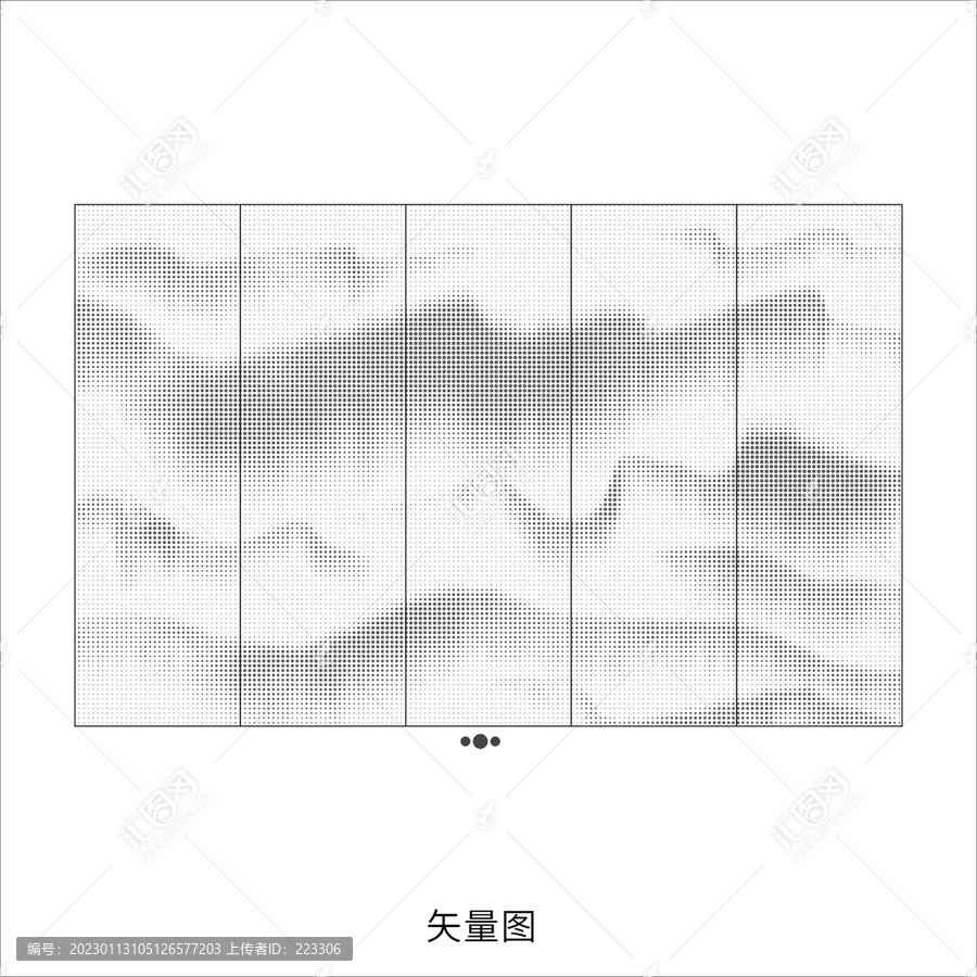意境山水玻璃鏤空貼膜